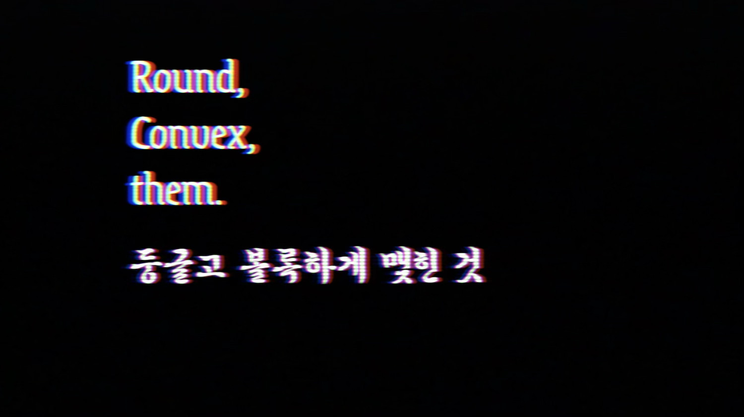 Round, Convex, them